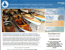 Tablet Screenshot of herreshoff.org